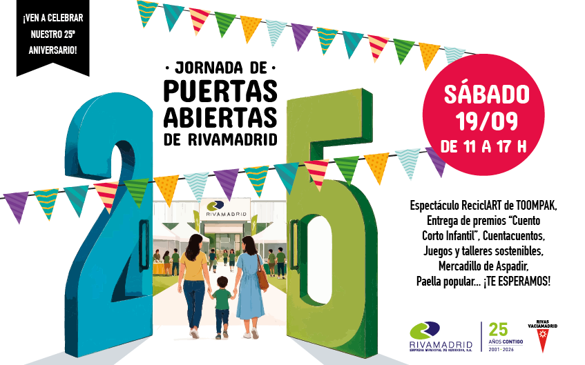 ¡Rivamadrid abre sus puertas para celebrar 25 años contigo!